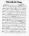 bản Nhạc Yêu Mãi Cờ Vàng