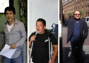 TrucHo VietDung NamLoc Từ trái: Trúc Hồ, Việt Dzũng, Nam Lộc