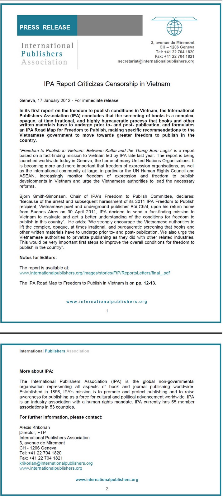 IPA-pressrelease-Jan2012