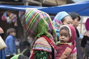 Người sắc tộc Hmong ở vùng cao nguyên tây bắc Việt Nam