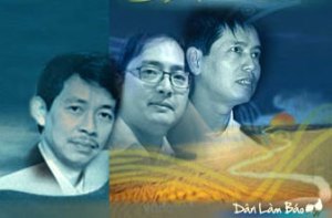 Từ trái: Trần Huỳnh Duy Thức, Lê Thăng Long, Lê Công Định