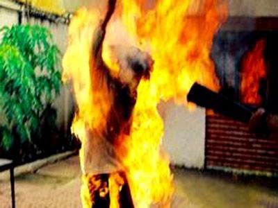 The mother of a prominent Vietnamese blogger has died after setting herself on fire ahead of her daughter’s trial for propaganda against the Communist state, people close to the family said Monday.