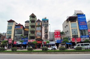 Nhà ở Hà Nội thưởng mỏng và sâu. Ảnh mang tính minh họa.